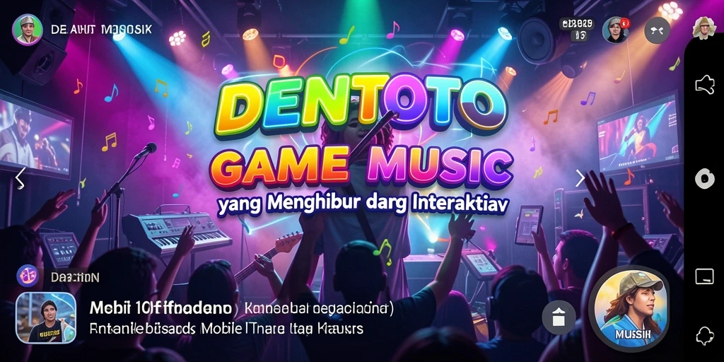 Tampilan gameplay DENTOTO yang menarik dan interaktif.